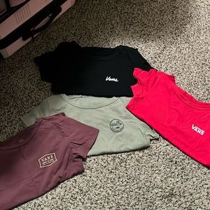 4 VANS SHIRTS
